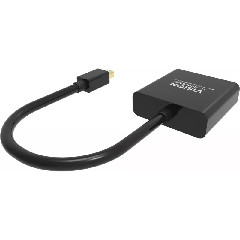 Video kabeļa adapteris Mini DisplayPort uz VGA Vision TC-MDPVGA/BL