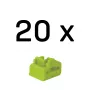 Lindy RJ-45 portu bloķētāji (bez atslēgas) - 20 gab. iepakojumā, zaļš, Portu bloķētājs, RJ-45, Zaļš, Akrilnitrila butadiēna stirols (ABS), 20 gab., Polietilēna maisiņš