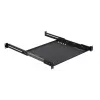 Plaukta plaukts Lanview LVR1U-SLIDE-600MM-BL — 1U bīdāms 600 mm melns