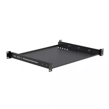 Plaukta plaukts Lanview LVR1U-SLIDE-600MM-BL — 1U bīdāms 600 mm melns