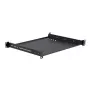 Plaukta plaukts Lanview LVR1U-SLIDE-600MM-BL — 1U bīdāms 600 mm melns