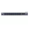 ATEN 1U 10A 8 ligzdu komutējamu banku mērītais PDU + bezmaksas Eco PDU pārvaldnieka programmatūra