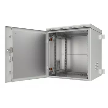 Rack cabinet Lanview RWMIP66W012U66W 12U, IP66, balts, 32 kg