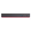 Lenovo 40AN0135DK klēpjdatora dokstacija/portu replikators, vadu, Thunderbolt 3, melns