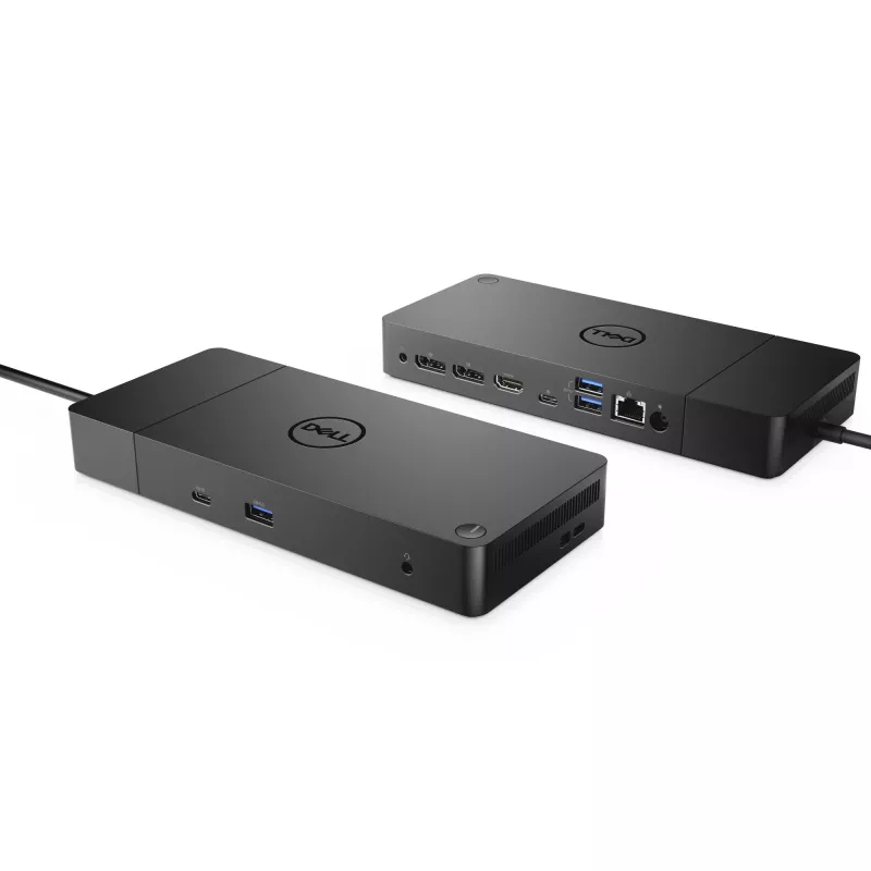 DELL WD19 vadu USB 3.2 Gen 1 (3.1 Gen 1) Type-C melna