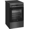 Whirlpool W5V8LCSA Brīvi stāvoša plīts Elektriskā Keramiskā plīts virsma Antracīta