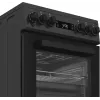 Whirlpool W5V8LCSA Brīvi stāvoša plīts Elektriskā Keramiskā plīts virsma Antracīta