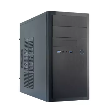 Chieftec HT-01B-OP datora korpuss Mini Tornis melns