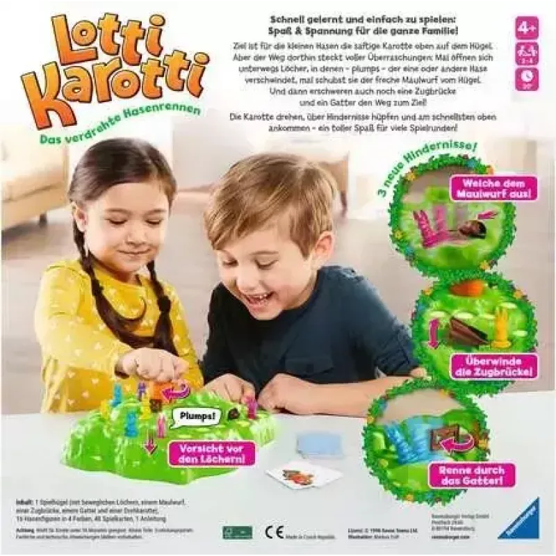 Galda spēle Ravensburger 22343 Ģimenes spēle no 4 gadu vecuma