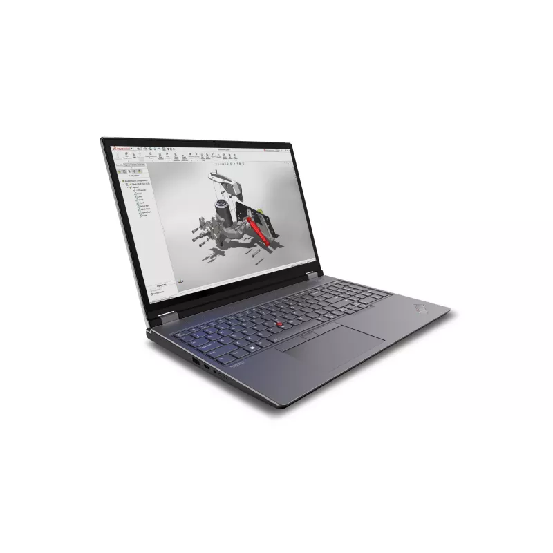 Lenovo ThinkPad P16 Gen 2 Intel® Core™ i7 i7-14700HX Mobile workstation 40,6 cm (16 inch) WQXGA 64 GB DDR5-SDRAM 1 TB SSD NVIDIA RTX 3500 Ada Wi-Fi 6E (802.11ax) Windows 11 Pro angļu Pelēks, Melns