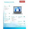 Lenovo ThinkBook 16 G9 21US007PPB, Intel 7 240H, 16,0 collas WUXGA, 16 GB RAM, 512 GB SSD, Windows 11 Pro, Luna pelēka, 3 gadu garantija