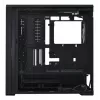 PC korpuss Lian Li Lancool 217 INF Midi Tower — Melns, EATX/ATX/Micro‑ATX/Mini‑ITX atbalsts, 2x120 mm priekšā, 1x140 mm aizmugurē, 1×3,5 collu + 8×2,5 collu, rūdīts stikls