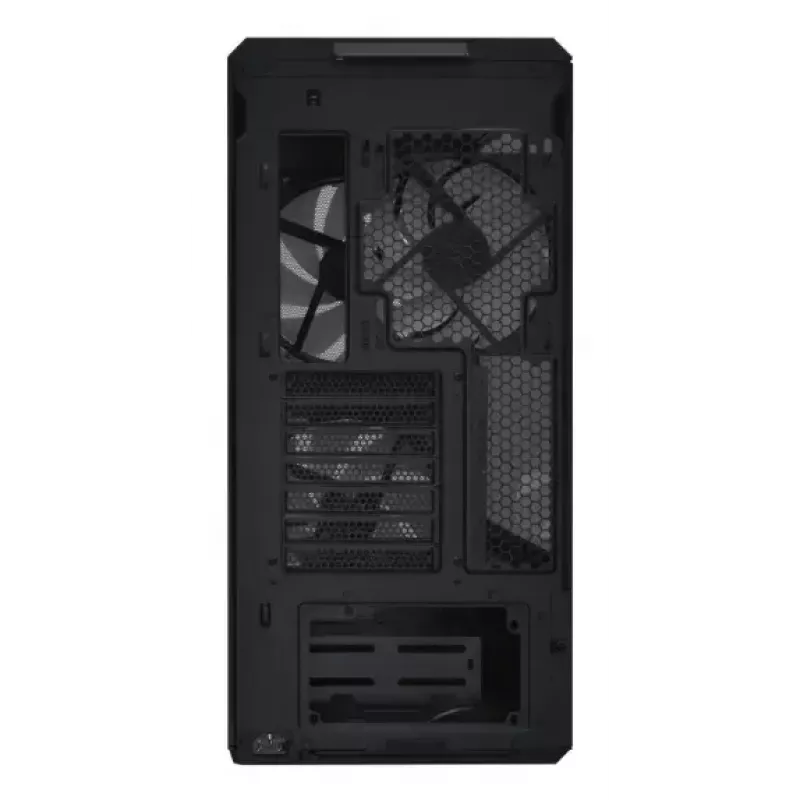 PC korpuss Lian Li Lancool 217 INF Midi Tower — Melns, EATX/ATX/Micro‑ATX/Mini‑ITX atbalsts, 2x120 mm priekšā, 1x140 mm aizmugurē, 1×3,5 collu + 8×2,5 collu, rūdīts stikls