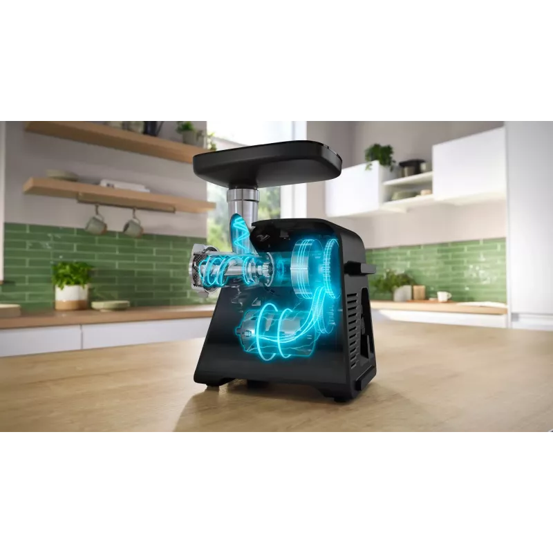 Bosch Serie 6 maltuve 2100 W melna, sudrabota