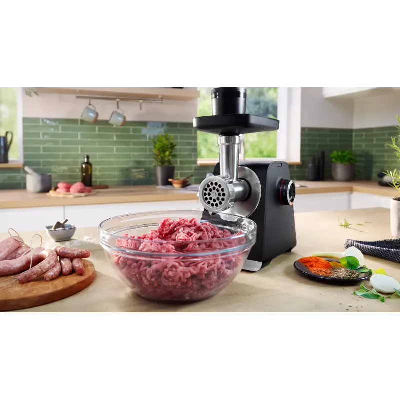 Bosch Serie 6 maltuve 2100 W melna, sudrabota
