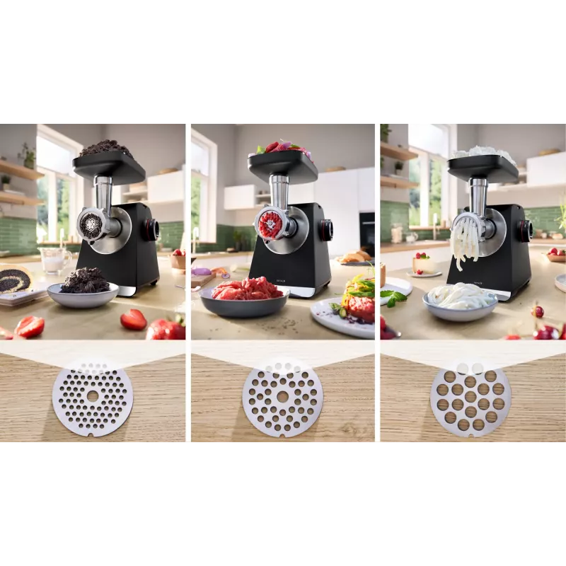 Bosch Serie 6 maltuve 2100 W melna, sudrabota