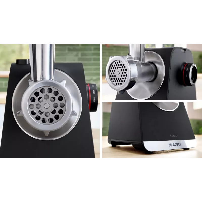 Bosch Serie 6 maltuve 2100 W melna, sudrabota