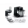 Bosch Serie 2 MUMS2EB01 virtuves kombains 700 W 3.8 L Melns, Nerūsējošais tērauds