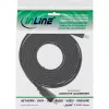 InLine HDMI plakanais kabelis, ātrgaitas kabelis ar Ethernet, apzeltītiem kontaktiem, melns, 5 m