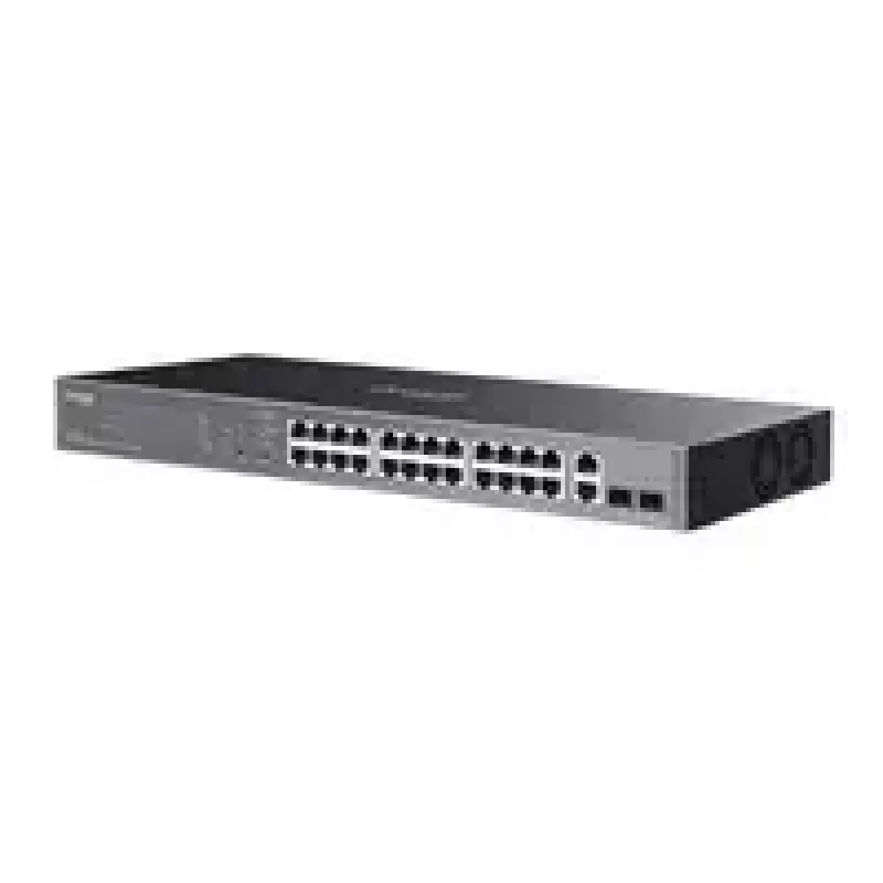 Slēdzis TP‑LINK OMADA ES228GP 26x GbE 24x PoE+ - pārvaldīts, statnes montāža, modelis ES228GP