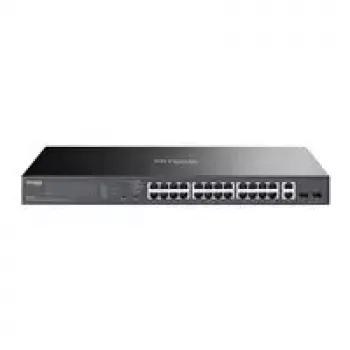 Slēdzis TP‑LINK OMADA ES228GP 26x GbE 24x PoE+ - pārvaldīts, statnes montāža, modelis ES228GP