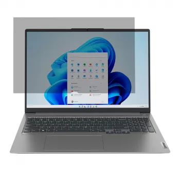 Bezrāmja klēpjdatora privātuma filtrs Lenovo 4XJ1U03940 40,6 cm (16 collu) 16:10 displejam, 85% gaismas caurlaidība, 30° skata leņķis