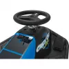 Elektriskais drifta kartings Razor Crazy Cart Shift — zils, 90 W motors, 12 V baterija, līdz 13 km/h, maksimālā lietotāja masa 54 kg