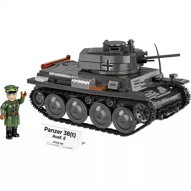 Cobi Blocks Panzer 38 VZ.38 690 elementi – konstruktors