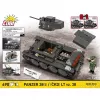 Cobi Blocks Panzer 38 VZ.38 690 elementi – konstruktors
