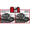 Cobi Blocks Panzer 38 VZ.38 690 elementi – konstruktors