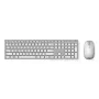 ASUS W5000 bezvadu tastatūras un peles komplekts, tastatūra, pele iekļauta, RF Wireless, balta