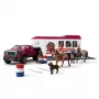 schleich Lakeside kravas automašīna un piekabe, Dzīvnieki, Zirgi, 5 gadi, Daudzkrāsains