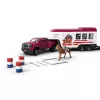 schleich Lakeside kravas automašīna un piekabe, Dzīvnieki, Zirgi, 5 gadi, Daudzkrāsains