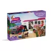 schleich Lakeside kravas automašīna un piekabe, Dzīvnieki, Zirgi, 5 gadi, Daudzkrāsains