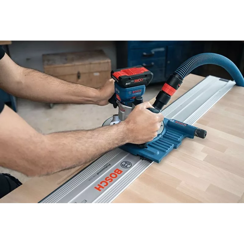 Bezvadu palmu frēze Bosch GKF 18V-8 — 18 V, 8 mm spīļpatrona