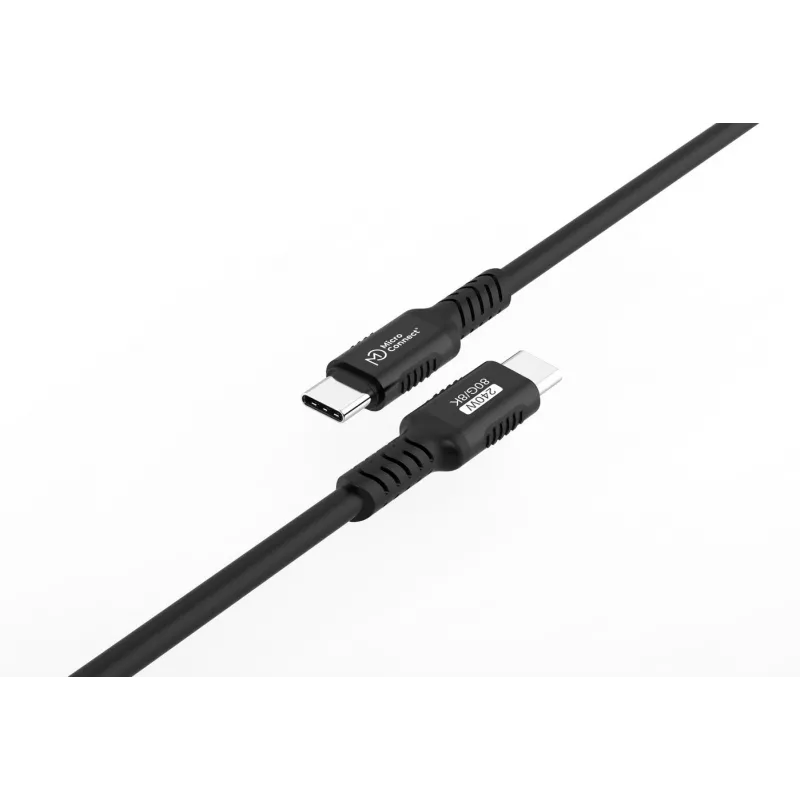 USB kabelis MicroConnect MC-USB4-CC80LQ-0.50, USB 2.0 A uz micro-B, 0,5 m
