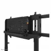 TV ratiņi Neomounts FL55-975BL1 motorizēti 75–115 collu ekrāniem, tērauds, melns, maks. 160 kg, augstums 2154 mm