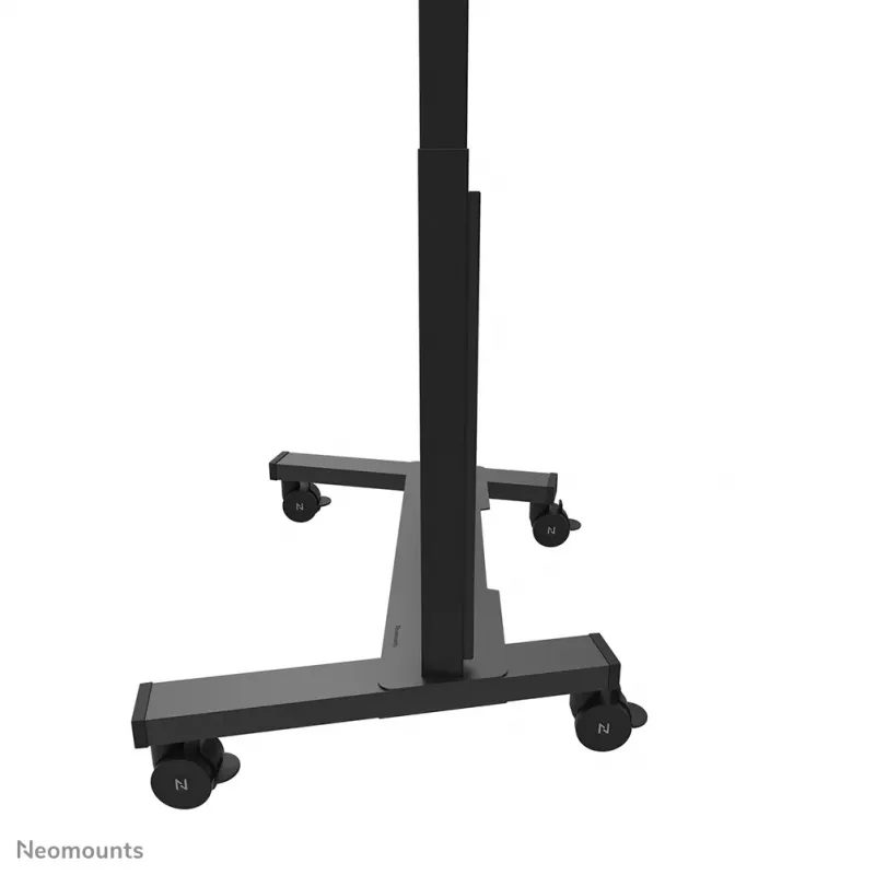 TV ratiņi Neomounts FL55-975BL1 motorizēti 75–115 collu ekrāniem, tērauds, melns, maks. 160 kg, augstums 2154 mm