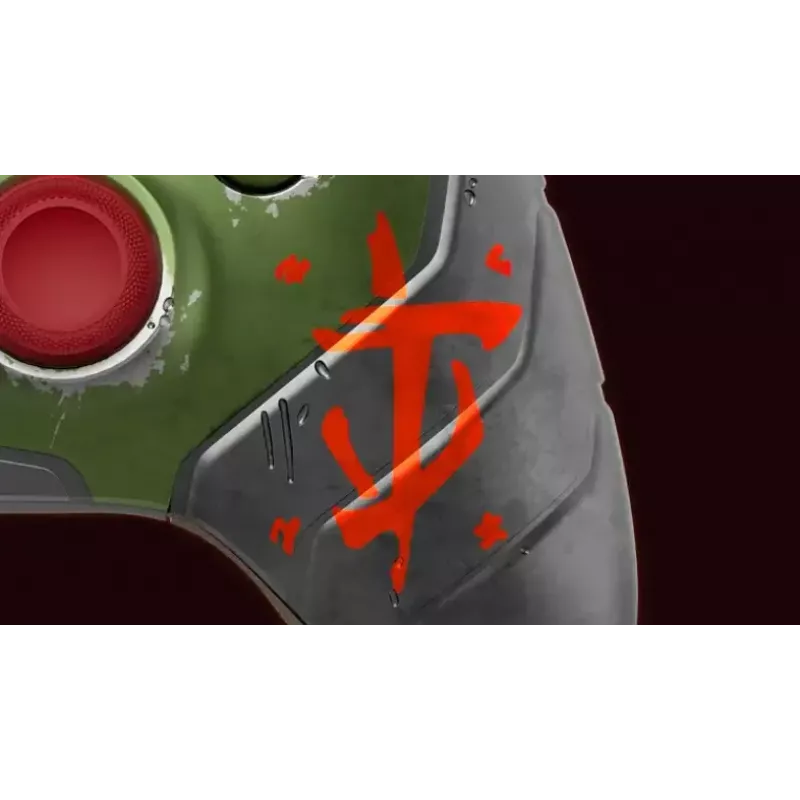 Bezvadu spēļu kontrolieris Microsoft Xbox Wireless Controller DOOM: The Dark Ages Limited Edition, Bluetooth/USB, daudzkrāsains, AA baterija, USB‑C