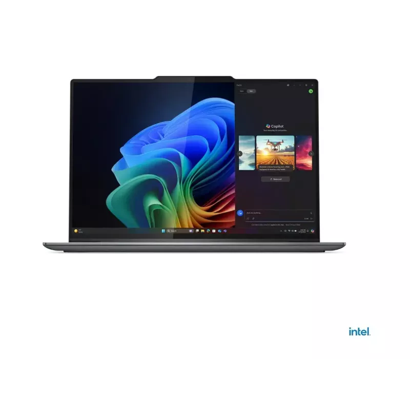 Laptop Lenovo ThinkPad X9-14 Gen 1 — 14 collu WUXGA, 16GB RAM, 512GB SSD, Intel Arc integrēta grafika, Windows 11 Pro, pirkstu nospiedumu lasītājs, angļu tastatūra, pelēks