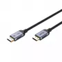 DisplayPort kabelis Unitek C1626GY01-3M 3 m, DisplayPort 2.1 vīr.–vīr., 80 Gbit/s, HDR, HDCP 2.2, zeltīti kontakti