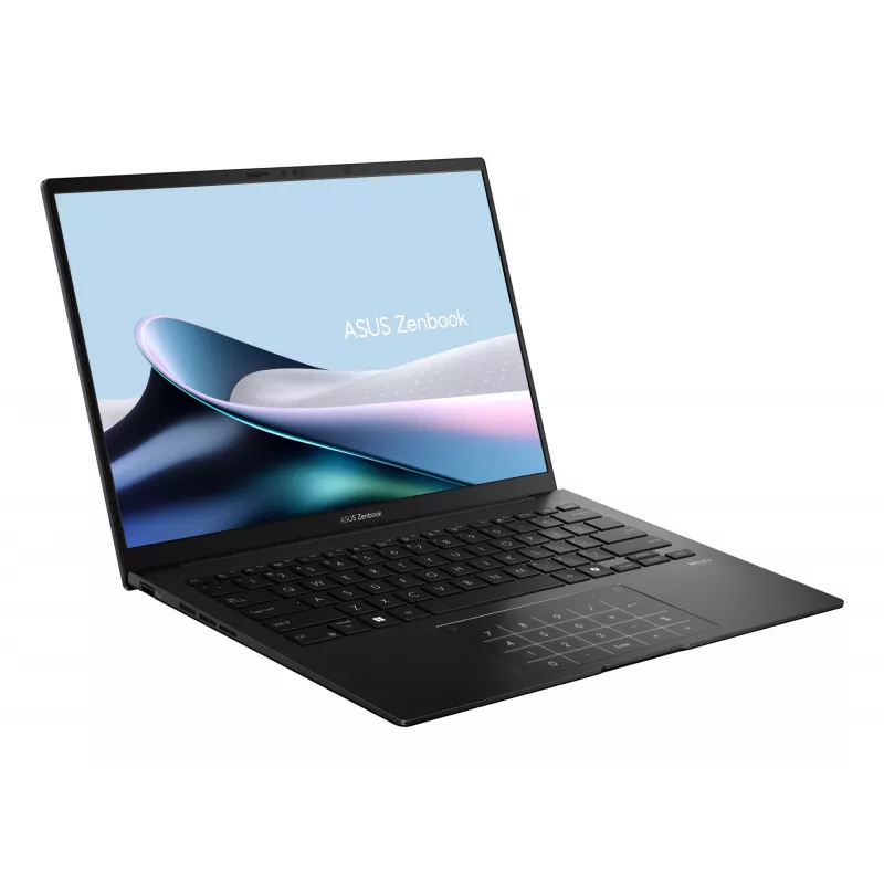 Klēpjdators ASUS Zenbook 14 OLED UM3406KA — AMD Ryzen AI 7 350, 14 collu 3K (2880×1800), 32 GB RAM, 1 TB SSD, Windows 11 Home, melns