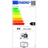 LG 43UA74003LB TV 109.2 cm (43 collu) 4K Ultra HD viedais televizors Wi-Fi melns