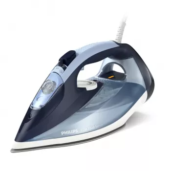 Tvaika gludeklis Philips DST7020/20 — 2800 W, SteamGlide Plus zole, 50 g/min nepārtraukta, 250 g/min palielināta, 0,3 L tvertne, zils