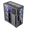 Pilna torņa datora korpuss MODECOM Volcano SPACE XL ARGB — Full Tower, E-ATX atbalsts, rūdīts stikls, ARGB, līdz 440 mm GPU