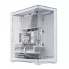 Pilna torņa datora korpuss MODECOM Volcano SPACE XL FULL TOWER NF balts — ARGB, rūdīts stikls, 8 paplašināšanas sloti, līdz 440 mm GPU