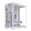 Pilna torņa datora korpuss MODECOM Volcano SPACE XL FULL TOWER NF balts — ARGB, rūdīts stikls, 8 paplašināšanas sloti, līdz 440 mm GPU