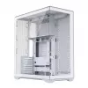 Pilna torņa datora korpuss MODECOM Volcano SPACE XL FULL TOWER NF balts — ARGB, rūdīts stikls, 8 paplašināšanas sloti, līdz 440 mm GPU