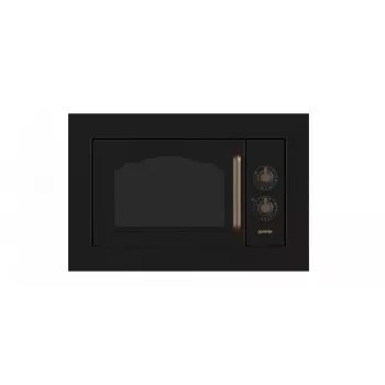 Gorenje BM235CLB mikroviļņu krāsns melna Kombinētā mikroviļņu krāsns Iebūvējama 23 L 800 W