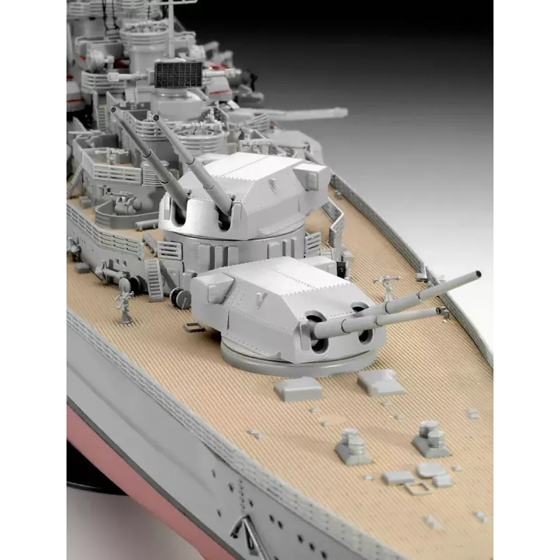 Karakuģa modelis Revell Bismarck montāžas komplekts 1:350